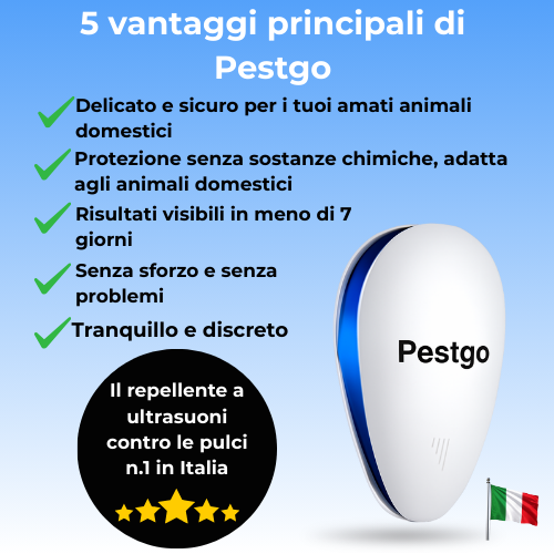 Pestgo™ 2025 Repellente avanzato per parassiti